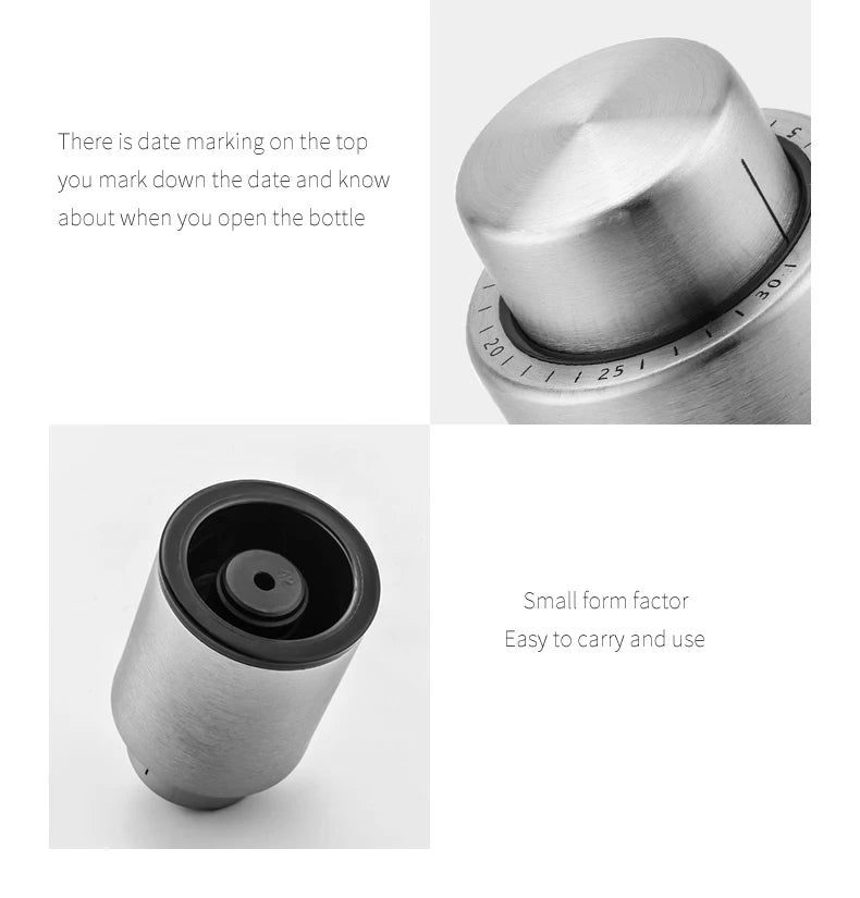 Vakuumvinförslutare – bevarar vinets smak och fräschör